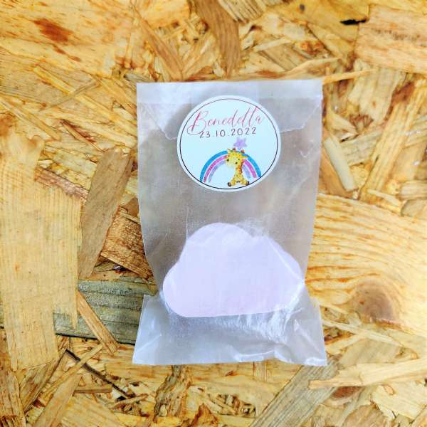 sapone segnaposto battesimo bimba ecofattoart